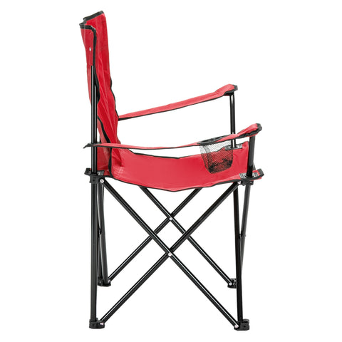 Small Camp Chair 80x50x50 Red