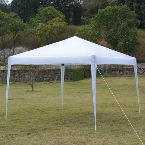 3 x 3m Practical Waterproof Right-Angle Folding Tent White