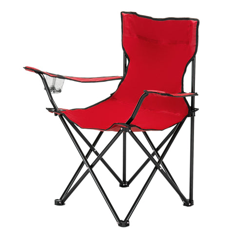 Small Camp Chair 80x50x50 Red