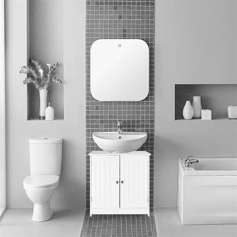 Storage Furniture Bathroom Sink Cabinet White