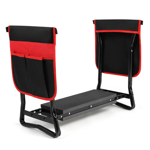 Garden stool kneeler garden kneeler with 2 tool bag glove