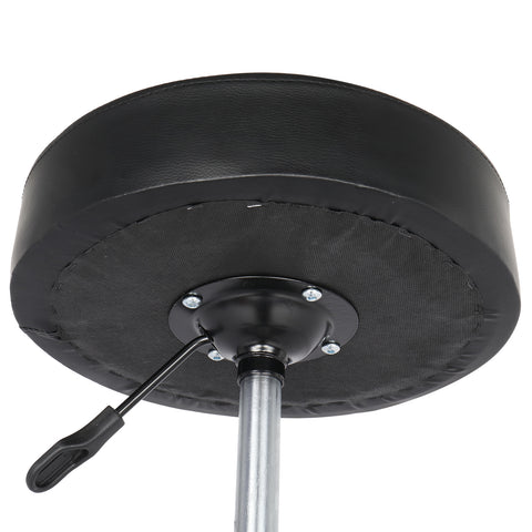 Round Stool Ha Ha Feet Rotation Bar Stool Black