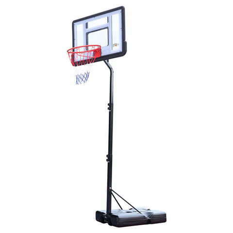 Basketballständer Basketballkorb mit Ständer Tragbar Korbanlage Outdoor Basketballanlage Höhenverstellbar von 210 bis 260 cm