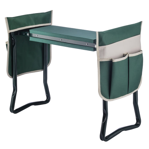 Garden stool kneeler garden kneeler with 2 tool bag glove