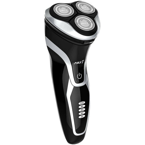 MAX-T Men's Electric Wet and Dry Shaver, 3D ProSkin IPX7 Waterproof Electric Shaver with Pop-up Precision Trimmer, Rechargeable and Cordless Electric Shaver.