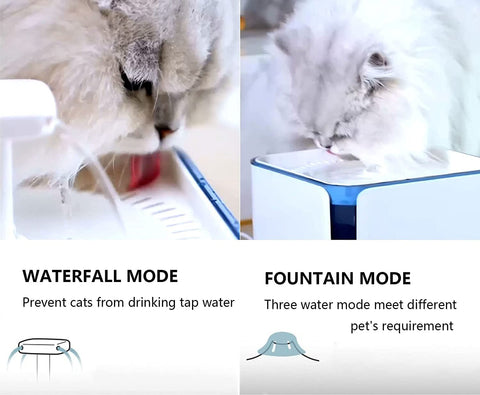 Cat drinking fountain 3L cat fountain with activated carbon filter drinking fountain for cats and dogs ultra-quiet water pump dog fountain water fountain